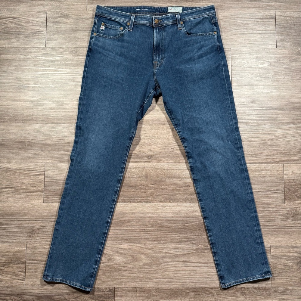 Men’s AG Everett Vapor Wash Slim Straight Leg Jeans Size 36x33 MSRP $235